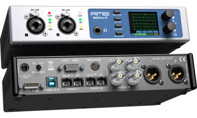 RME MADIface XT 394-канальный USB 3.0 или PCIe MADI аудио интерфейс