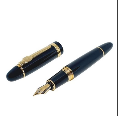 Перьевая ручка Jinhao 159 Black, Gold (подарочная упаковка)