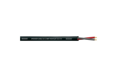 Cordial CLS 215 акустический кабель 2x1,5 мм2, 7,0 мм, черный