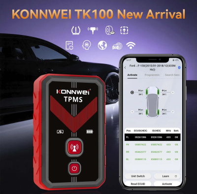 Программатор Konnwei TK100 TPMS магазин PROAIM