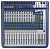 Soundcraft Signature 16 аналоговый 16-канальный микшер, 12 XLR - Ghost предусилители, 100мм фейдеры, 4-полосный Sapphyre эквалайзер, 4 dbx лимитеры