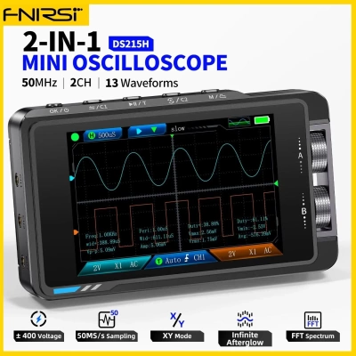 Цифровой осциллограф FNIRSI DS215H 