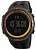 Смарт часы SKMEI 1251 черные/коричневые