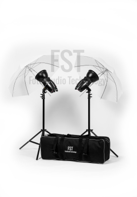 Импульсный свет комплект FST E-180 Umbrella KIT, шт