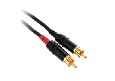 Cordial CFY 3 WCC кабель Y-адаптер джек стерео 3.5мм—2xRCA, 3.0м, черный