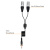 Кабель Comica Dual-head XLR Output Cable For Stereo