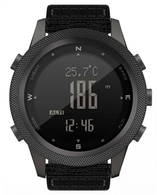 Часы North Edge Apache 46 Black nylon магазин PROAIM