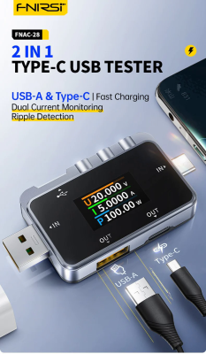 USB-тестер Fnirsi FNAC-28