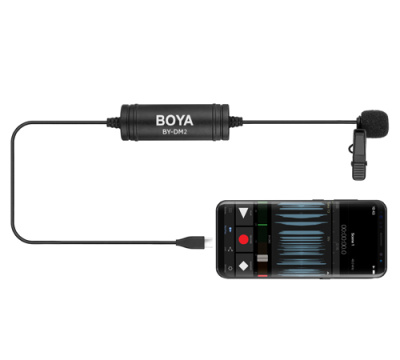 Петличный микрофон Boya BY-DM2 Type-C