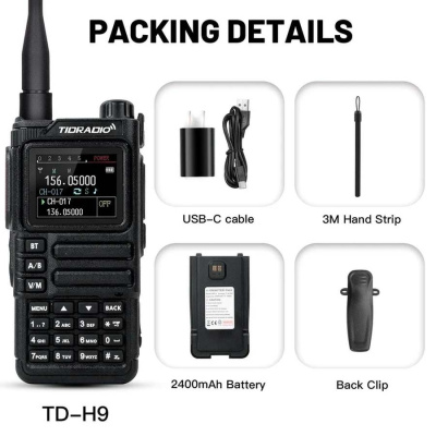 Рация Tidradio TD-H9 магазин PROAIM