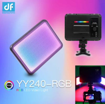Накамерный свет DigitalFoto YY240 RGB