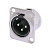 Neutrik NC3MD-L-1 панельный разъем XLR male