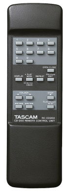 Tascam CD-200 CD плеер Wav/MP3,  RCA/SPDIF, CD-Text, Anti-shock, pitch 12,5%, 2U, пульт ДУ