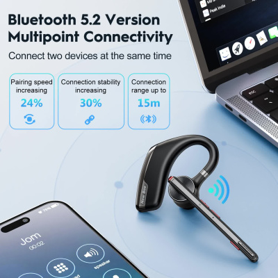 Bluetooth гарнитура New Bee M51
