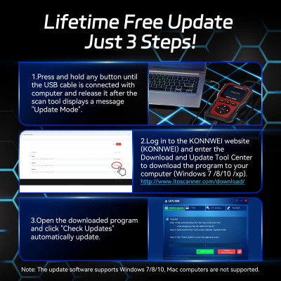 Автосканер Konnwei KW330 магазин PROAIM