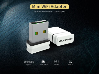 WiFi адаптер Comfast CF-WU810N White