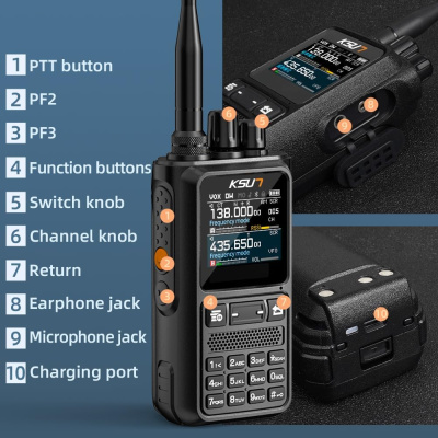 Радиостанция KSUT UV110D APP
