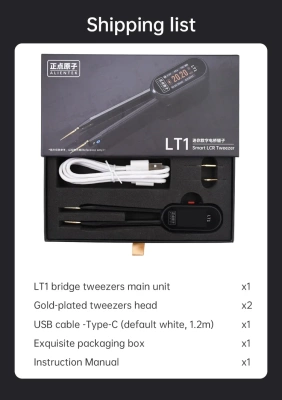 Тестер пинцет Alientek LT1 LCR