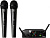 AKG WMS40 Mini2 Mix Set US25AC (537.5/539.3) радиосистема с приёмником SR40 Mini Dual, 1 портативным и 1 ручным передатчиками