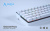 Механическая клавиатура KEMOVE DK61 Snowfox, Gateron Red switch, английская раскладка