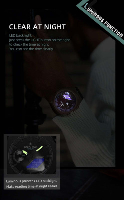 Часы North Edge Mercury Silver