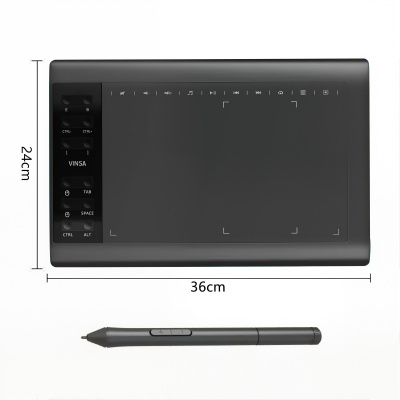 Графический планшет Vinsa VIN 1060 PLUS (Bundle 4) магазин PROAIM