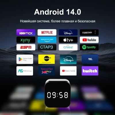 ТВ приставка H96 MAX H728 2/16