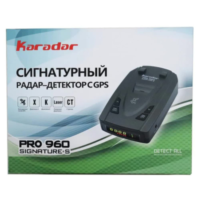 Радар-детектор Karadar PRO 960 сигнатурный